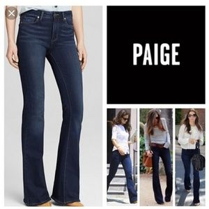 Paige Denim Highrise wide leg jeans